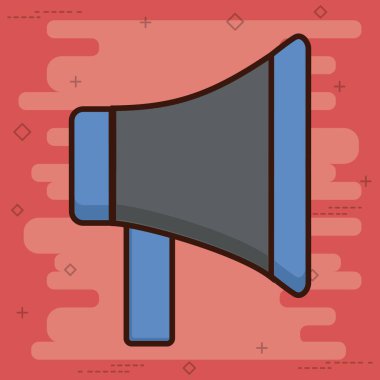 megafon simgesi resmi