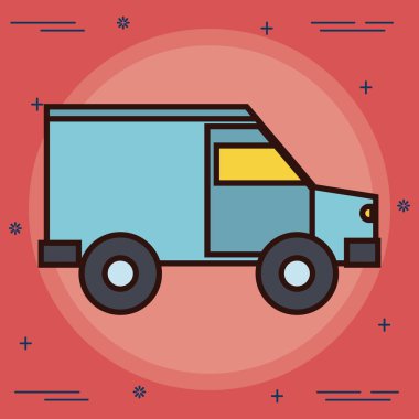 Kargo kamyonu simgesi