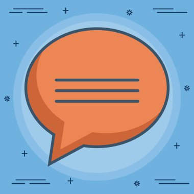 konuşma balonu simgesi