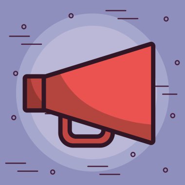 sinema megafon simgesi