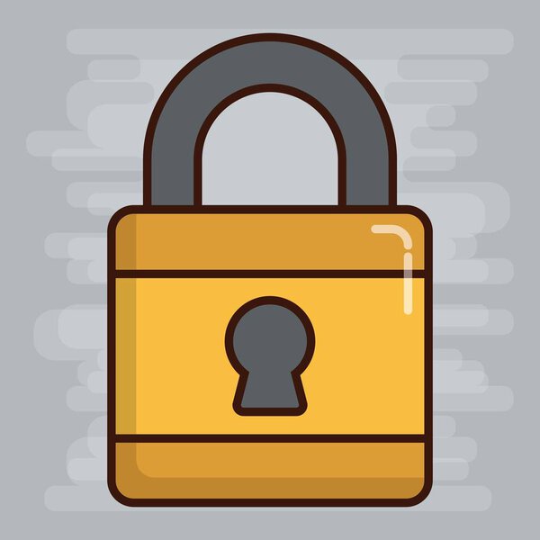 security padlock icon