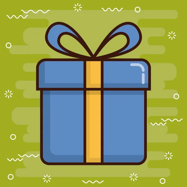 Icono de caja de regalo — Archivo Imágenes Vectoriales