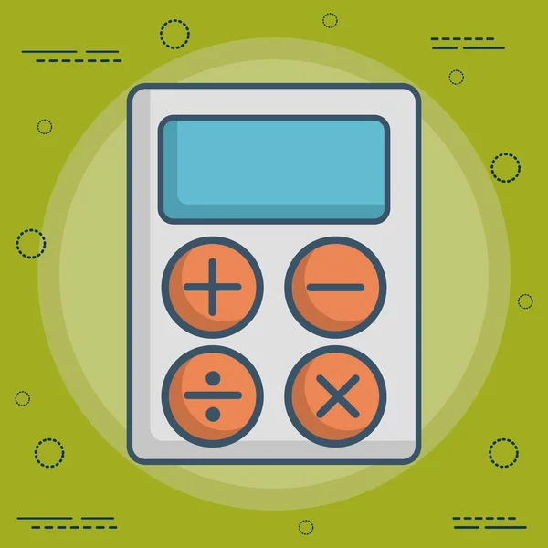 Ikona kalkulatora — Wektor stockowy