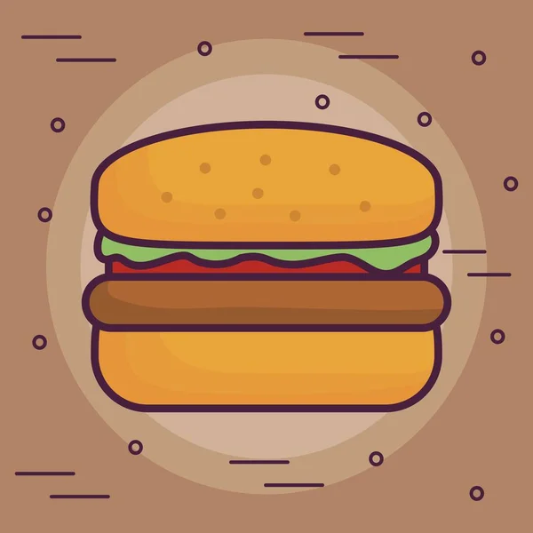 Design de fast food — Vetor de Stock