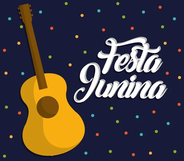 Festa junina design — Vettoriale Stock