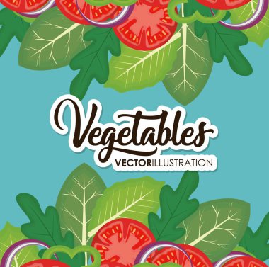 sağlıklı sebze tasarımı