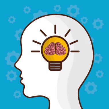 ampul simgesi ile baş