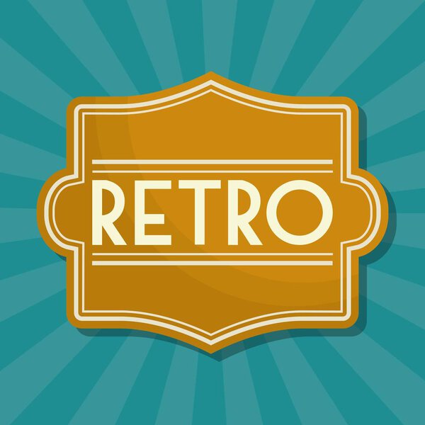 retro frame icon