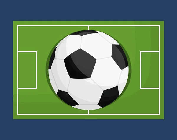 Voetbal sport ontwerp — Stockvector