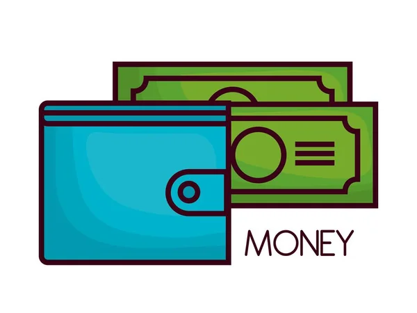 Iconos relacionados con el dinero — Vector de stock