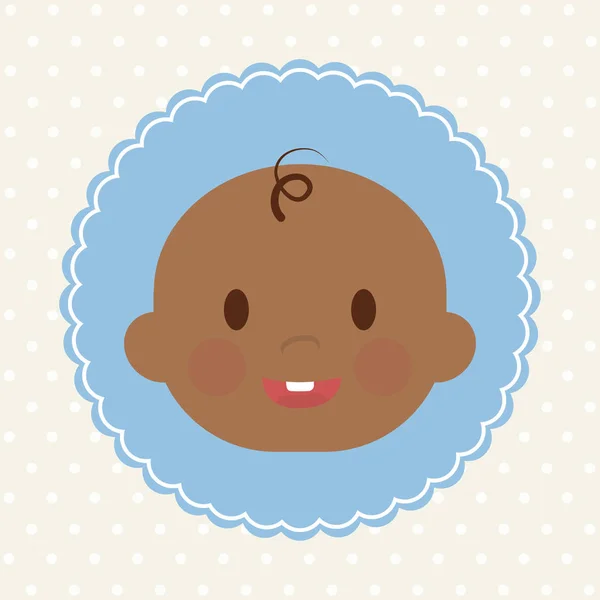 Icône bébé mignon — Image vectorielle