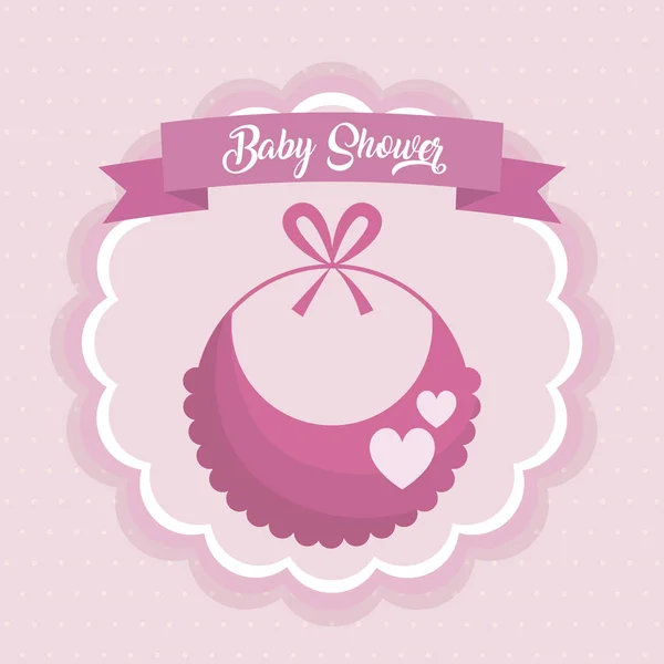 Baby shower design — Stock Vector