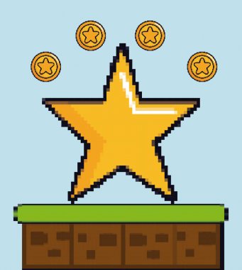 Retro video oyun tasarım 