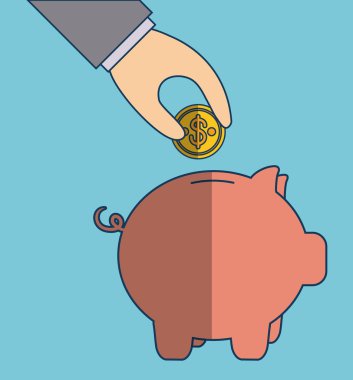 Domuz kumbarası simgesi