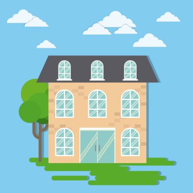 Şehir binaları tasarım 