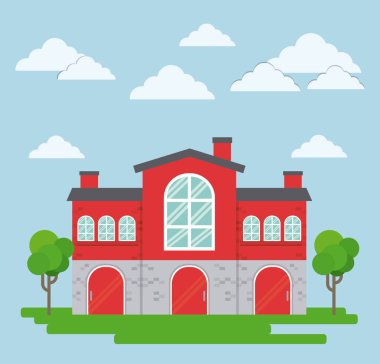 Şehir binaları tasarım 