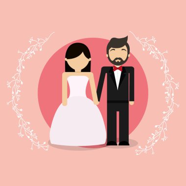 Düğün çift tasarım