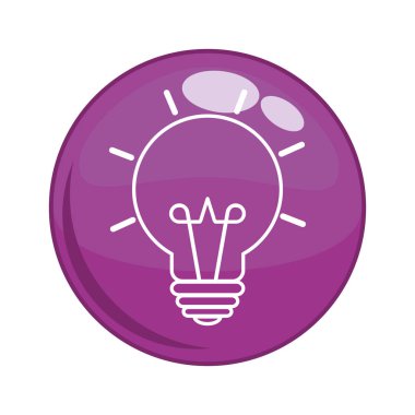 Ampul Işık düğmesi simgesi