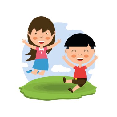 Mutlu çocuk tasarımı