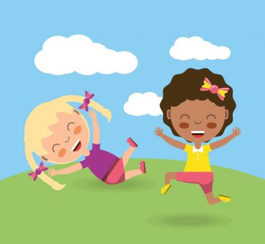 Mutlu çocuk tasarımı