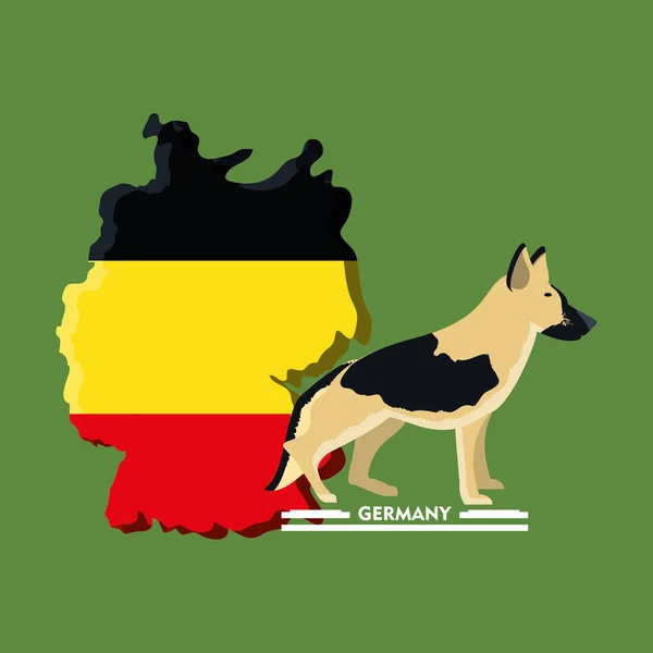 Germany design concept — Stock Vector