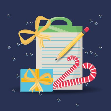 Noel dilek listesi tasarım 