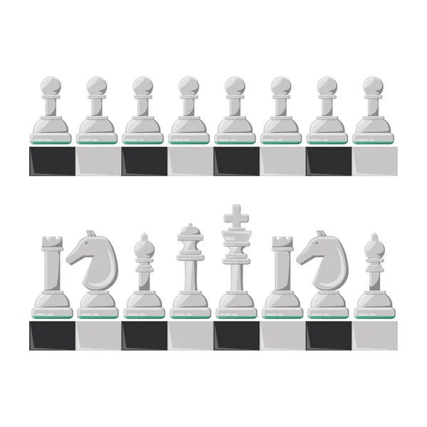 Conception de jeu d'échecs — Image vectorielle