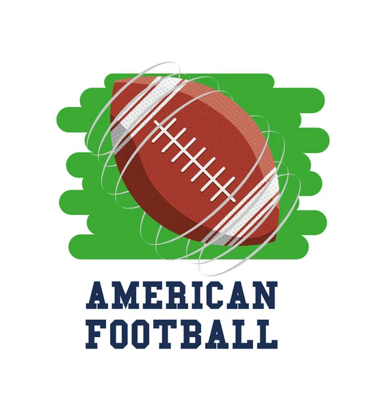 Amerikai futball koncepció — Stock Vector