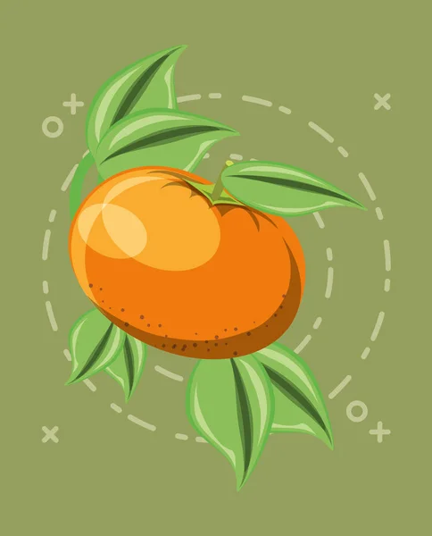 Лимонные фрукты — стоковый вектор