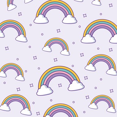 Gökkuşakları ve bulutlar tasarımı