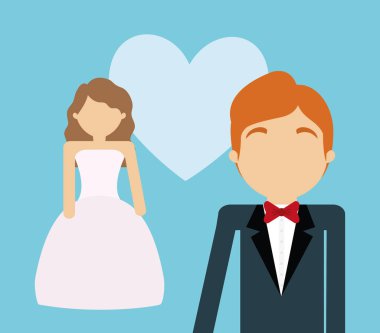 Düğün çift tasarım