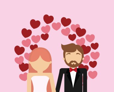 Düğün çift tasarım