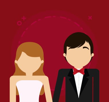 Düğün çift tasarım