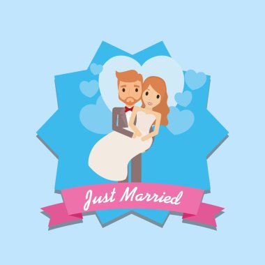 Yeni evli çift tasarım