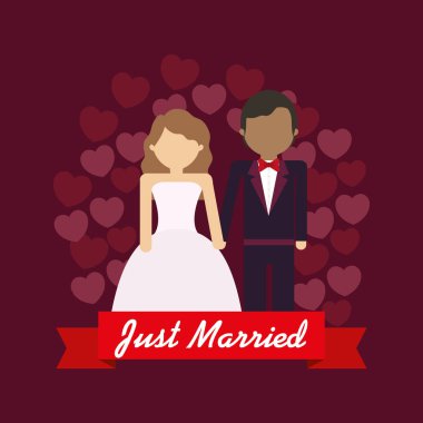 Yeni evli çift tasarım