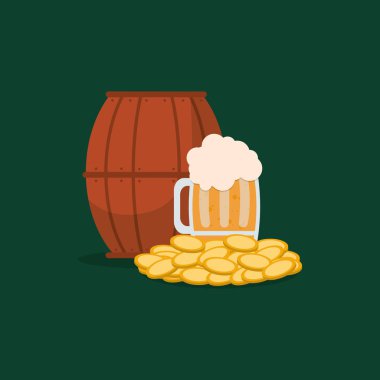 Mutlu Saint Patricks Günü tasarım