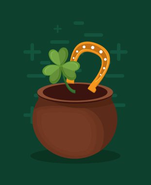 Mutlu Saint Patricks Günü tasarım