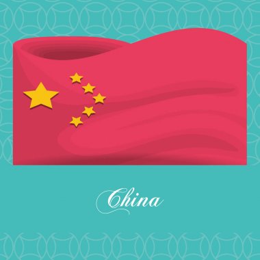 Çin bayrak kültürel simgesi