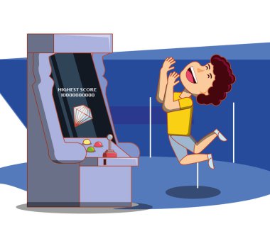 video oyun konsolu ile oynayan çocuk