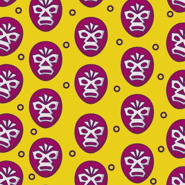 wrestlling maskeleri arka plan