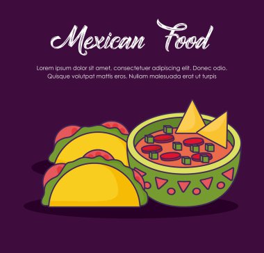 Meksika yemeği tasarım