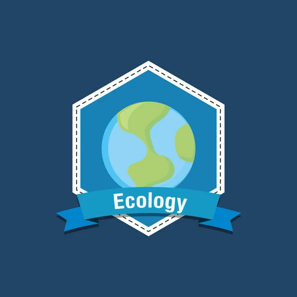 Koncepce designu ekologie — Stockový vektor