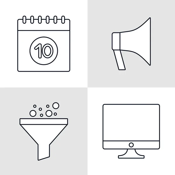 Seo icons design — Stock Vector