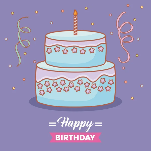 Happy Birthday design — Stock Vector