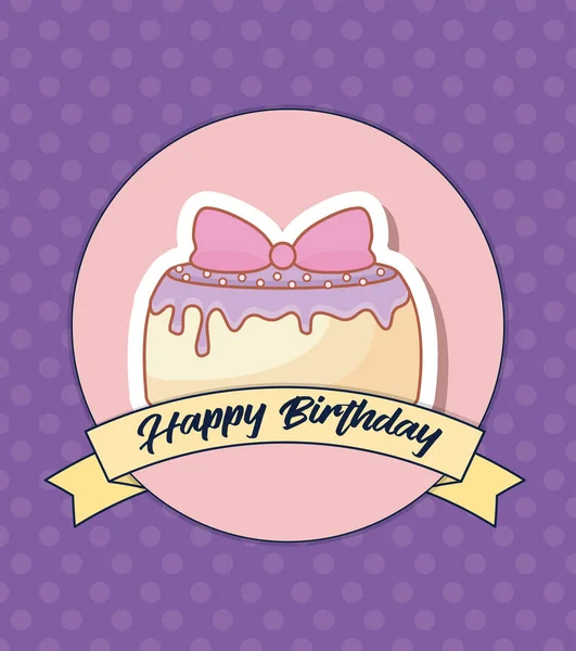 Happy birthday design — Stock Vector