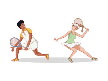 kaç oyuncu Tenis karakter