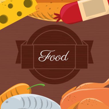 Lezzetli yemekler tasarım