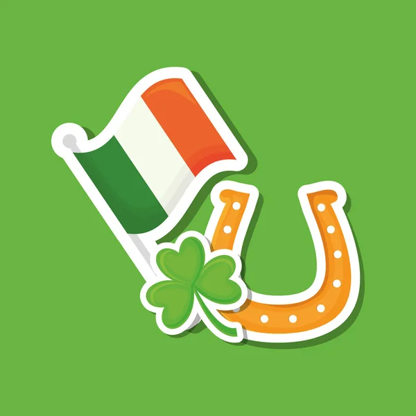 Saint patricks dia design — Vetor de Stock