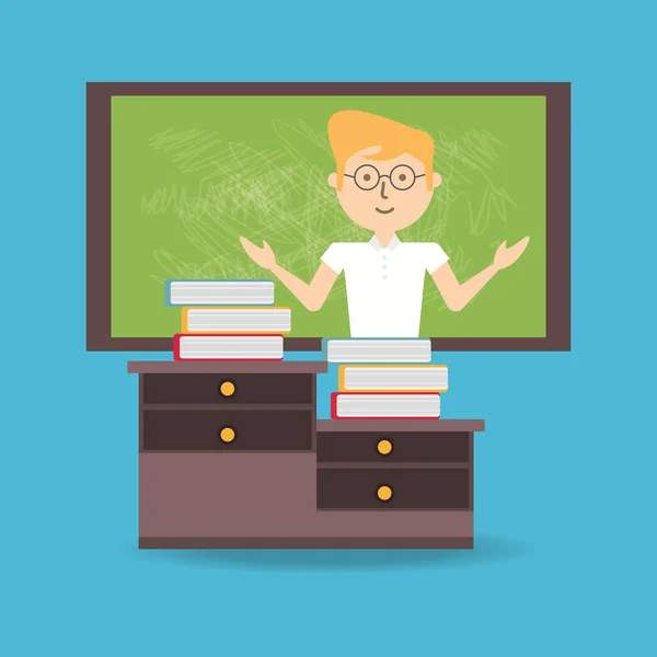 Diseño escolar y educativo — Vector de stock