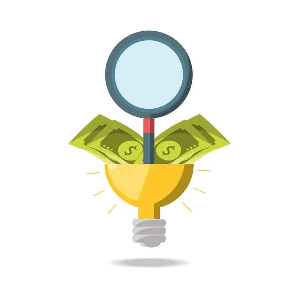 Crowdfunding soutien aux entreprises financières — Image vectorielle